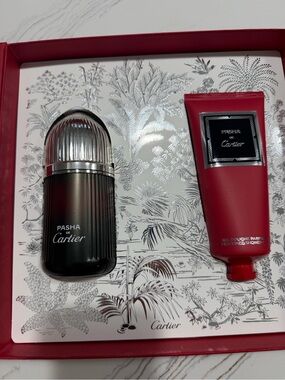 CARTIER PASHA NOIR SPORT SET